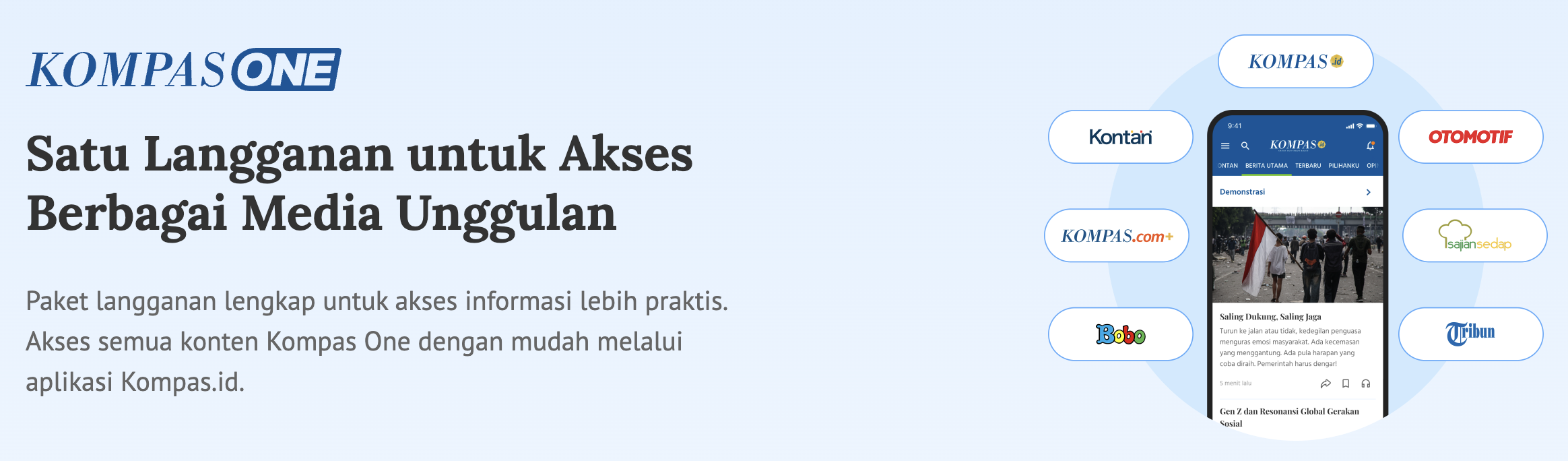 Kompas One Header
